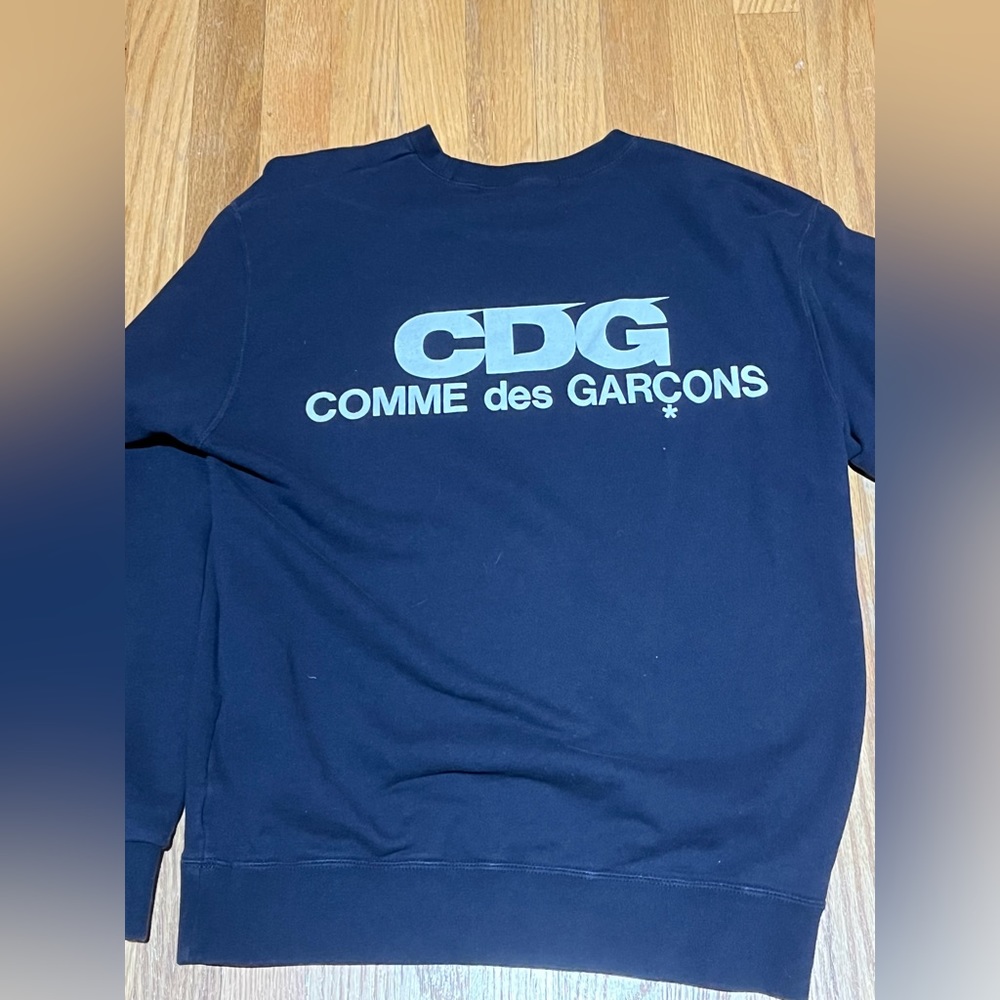 Comme Des Garçons Navy Sweatshirt